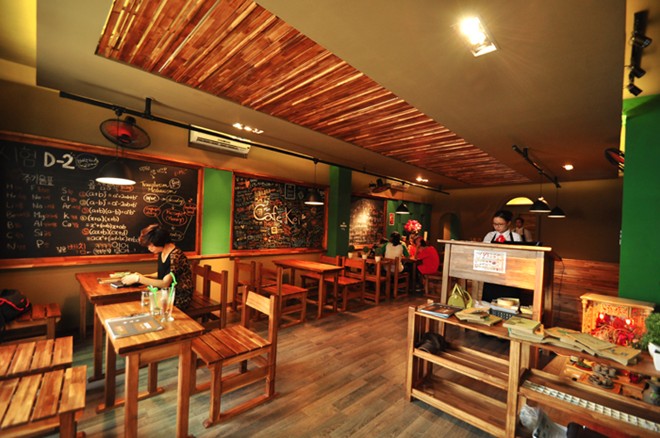 Thiết kế quán cafe "chất lừ" theo phong cách Hàn Quốc