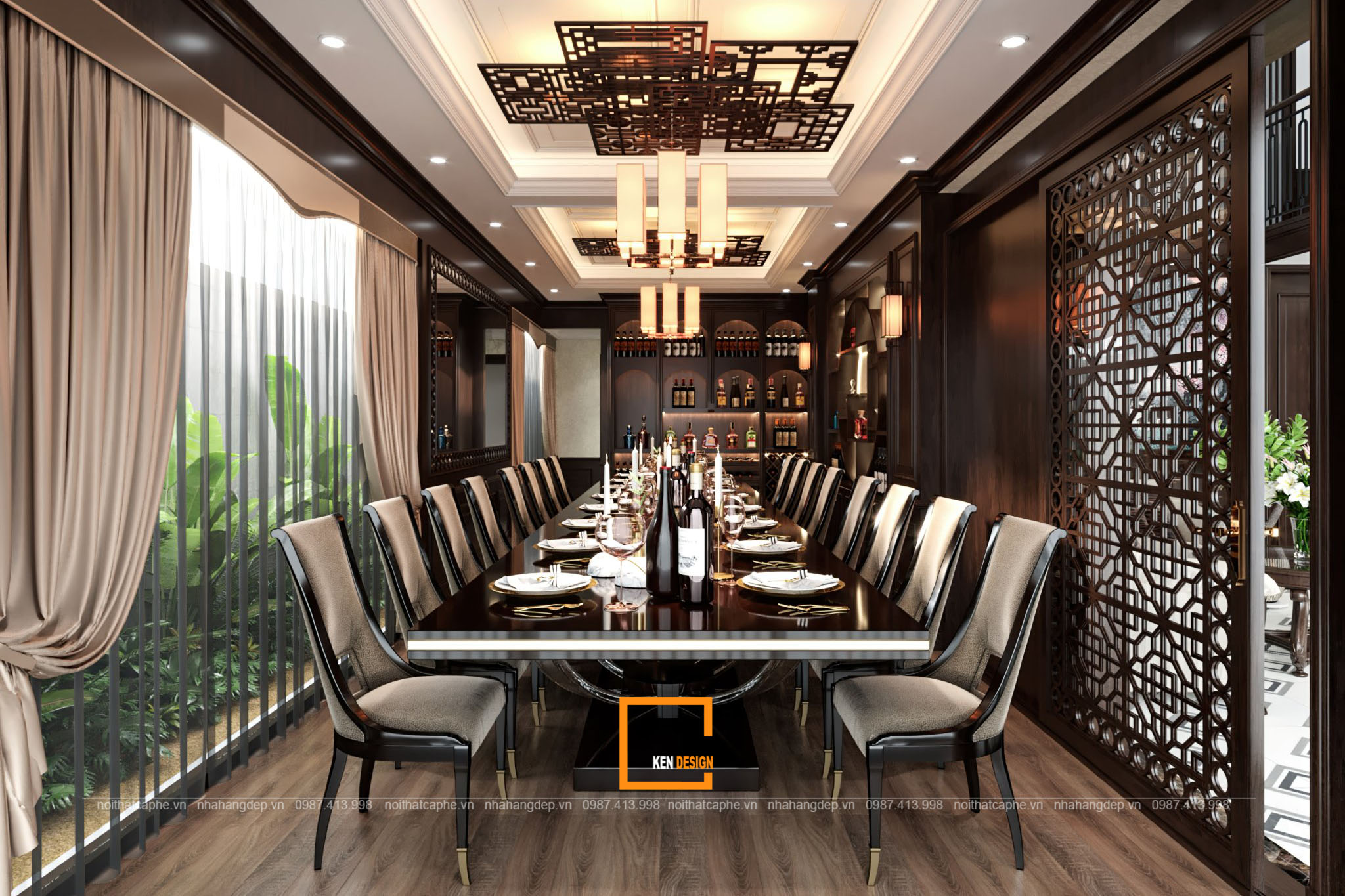 Sáng tạo không gian nhà hàng kiểu Âu mang trải nghiệm ẩm thực trọn vẹn cho khách hàng