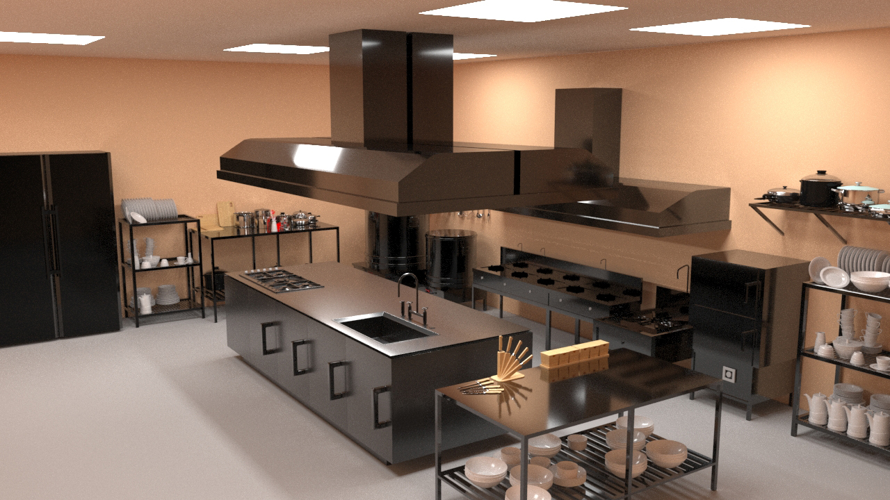 Yêu cầu cơ bản trong thiết kế bếp nhà hàng 3 tầng không phải ai cũng biết