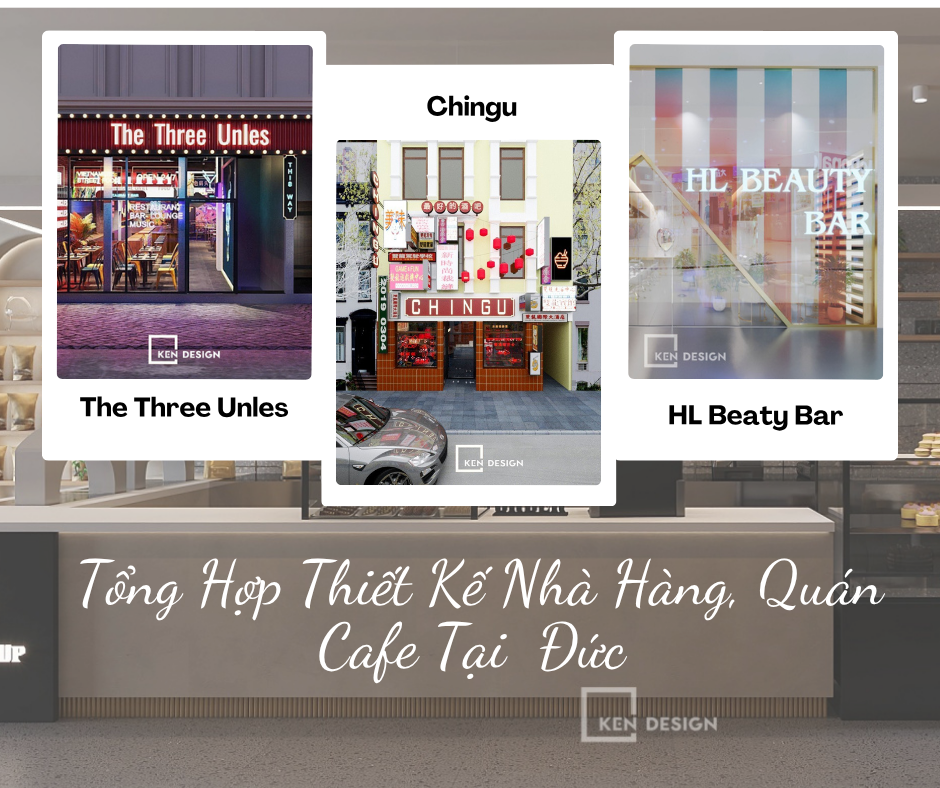 Tổng hợp 5+ thiết kế nhà hàng, quán Cafe tại Đức dẫn đầu xu hướng