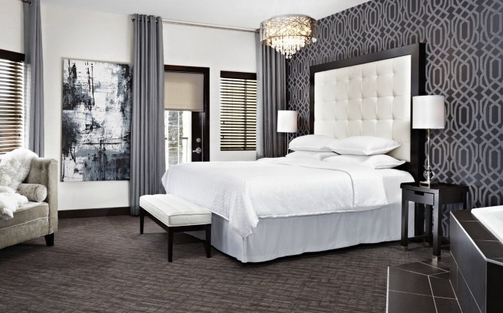 phong cách thiết kế phòng ngủ khách sạn