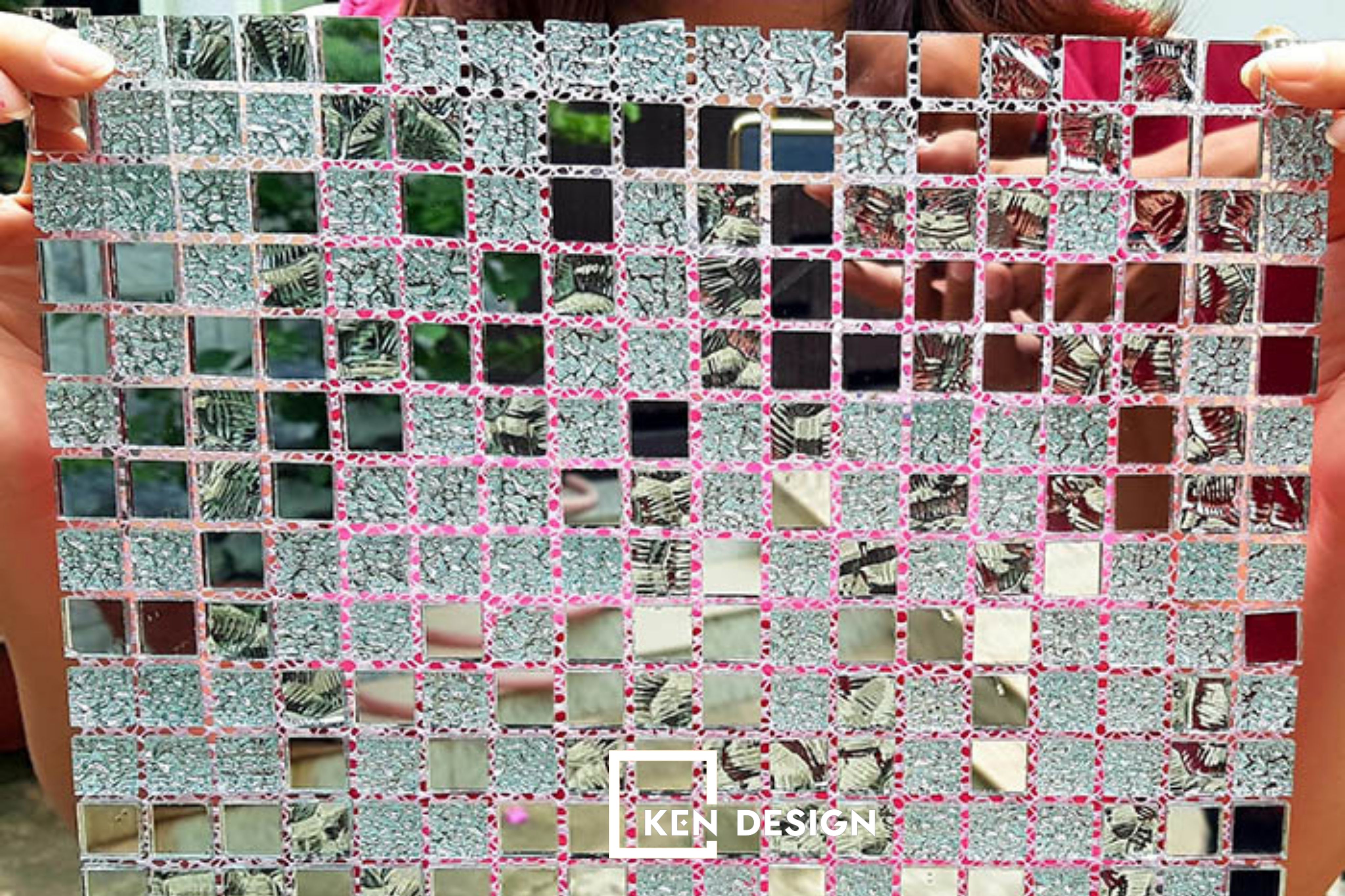 mẫu gạch mosaic cho quán cafe