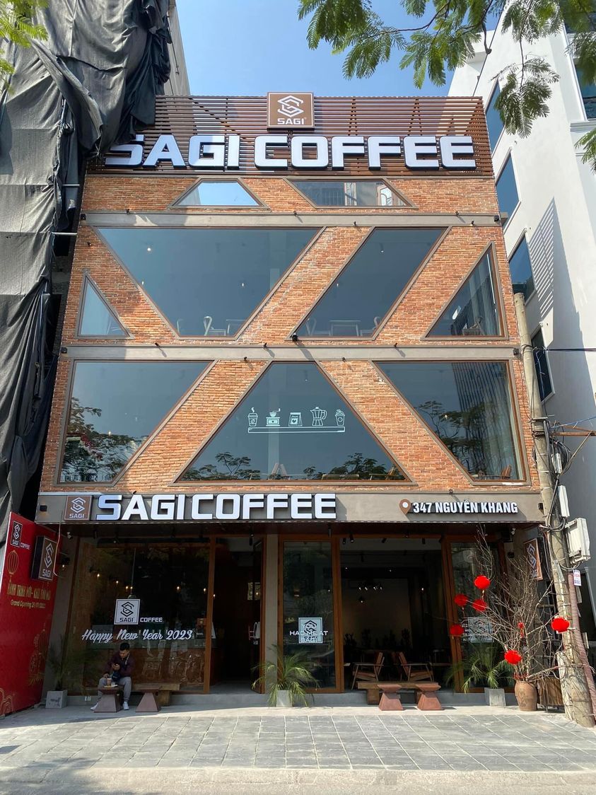 ​Thiết kế SaGi Coffee - Cảm hứng từ phong cách Industrial