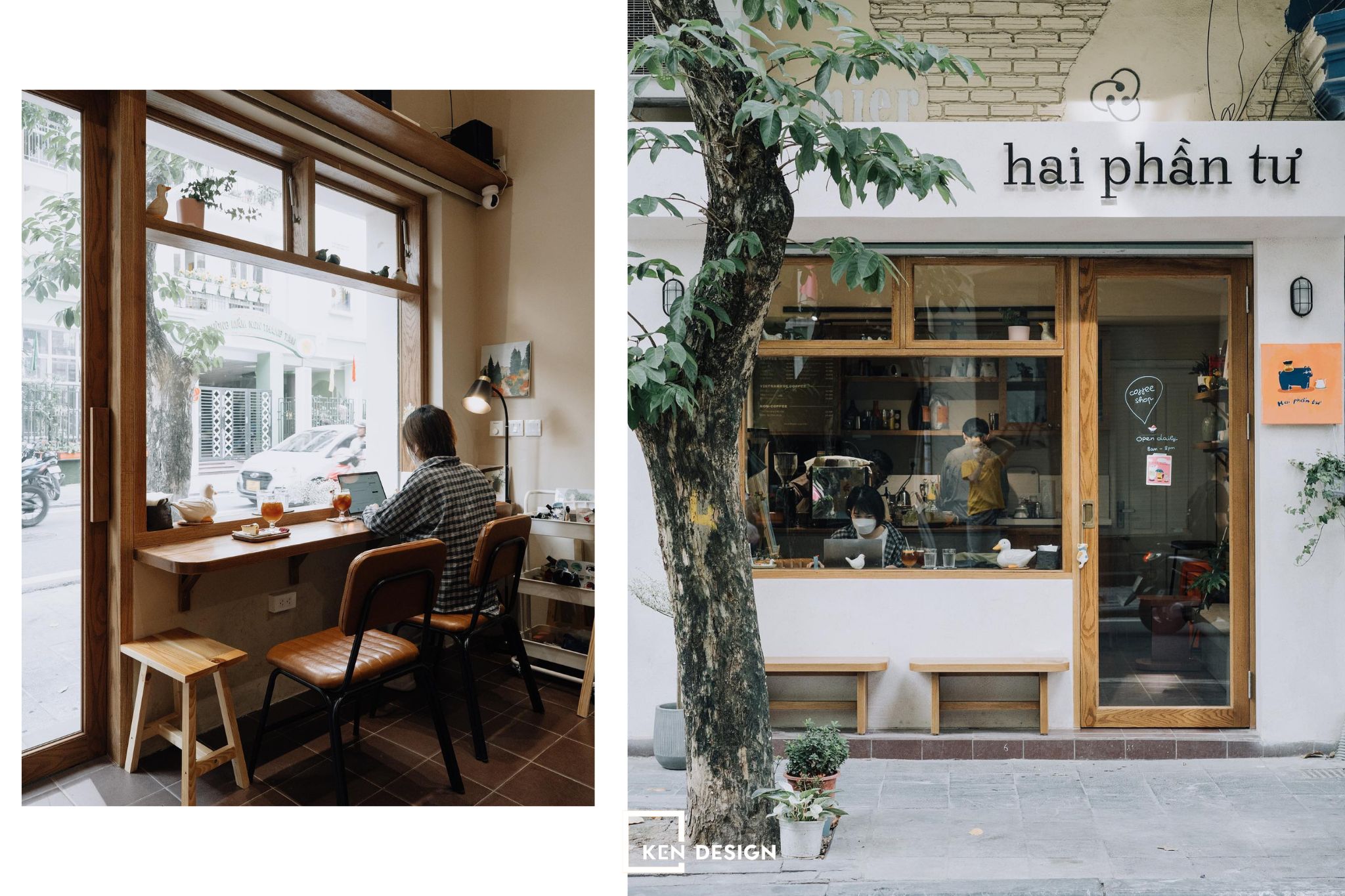 Cách thiết kế quán cafe nhỏ đẹp ấn tượng năm 2024 