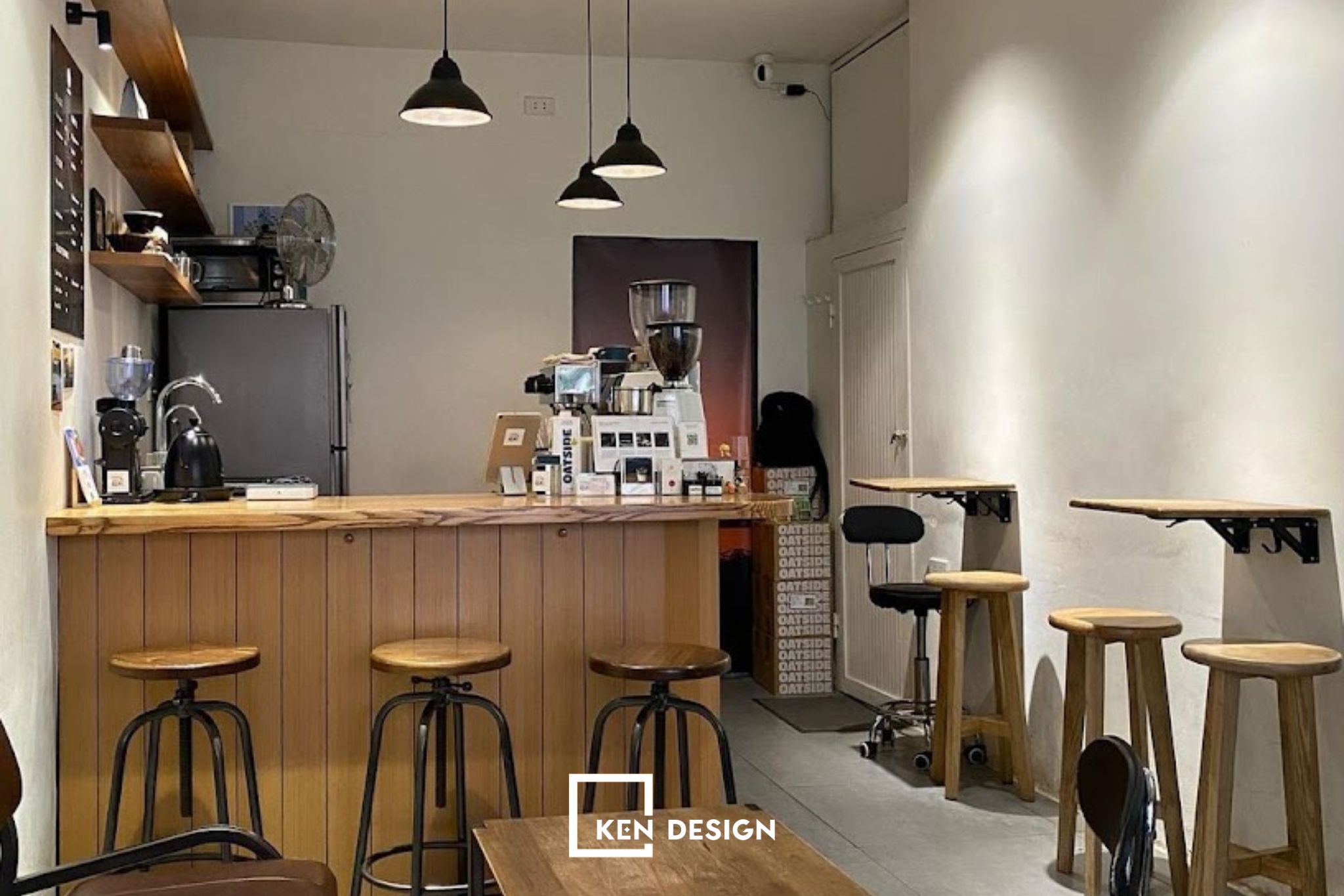 Top 10 Mẫu thiết kế quán cafe nhỏ đẹp giá rẻ