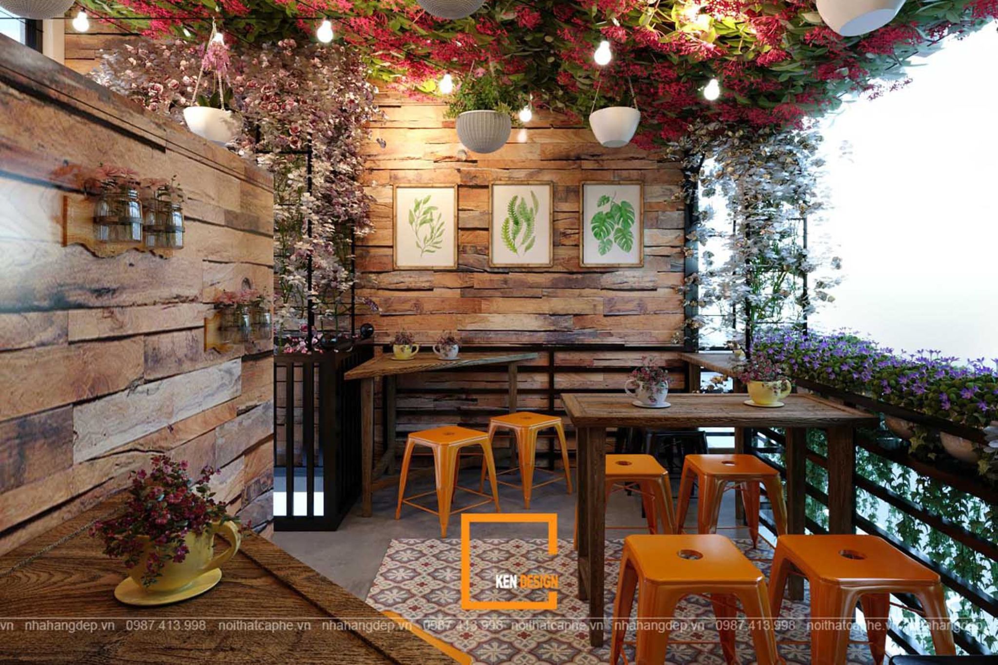 Top 10 Mẫu thiết kế quán cafe nhỏ đẹp giá rẻ