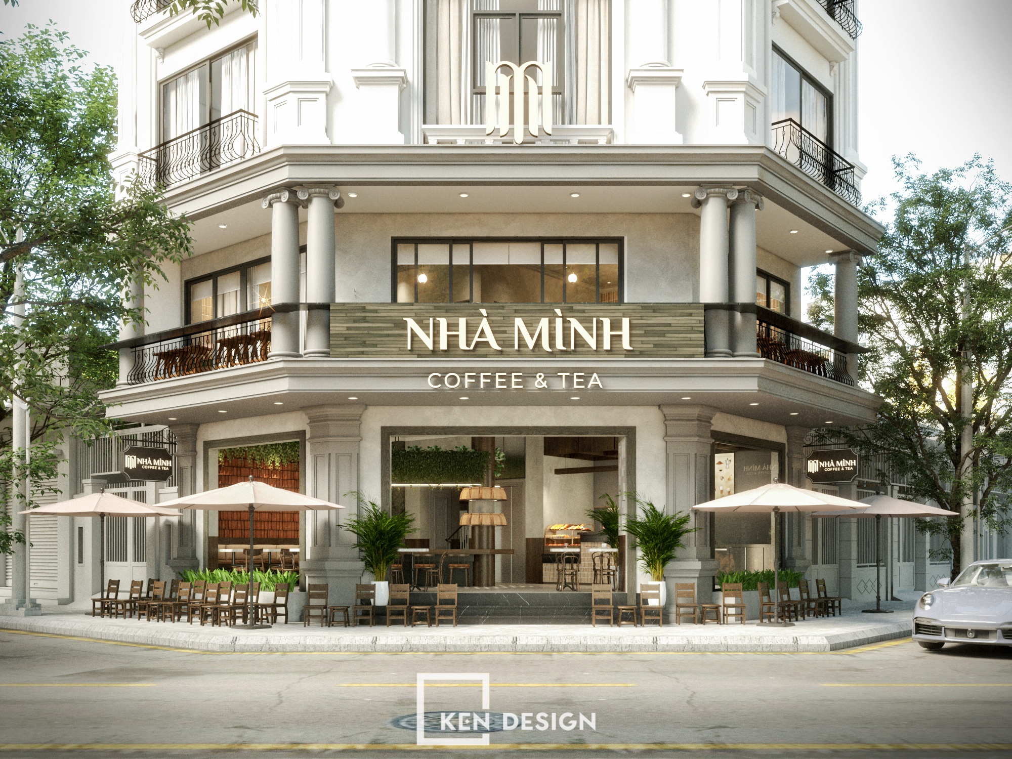 Thiết kế Nhà Minh Coffee & Tea