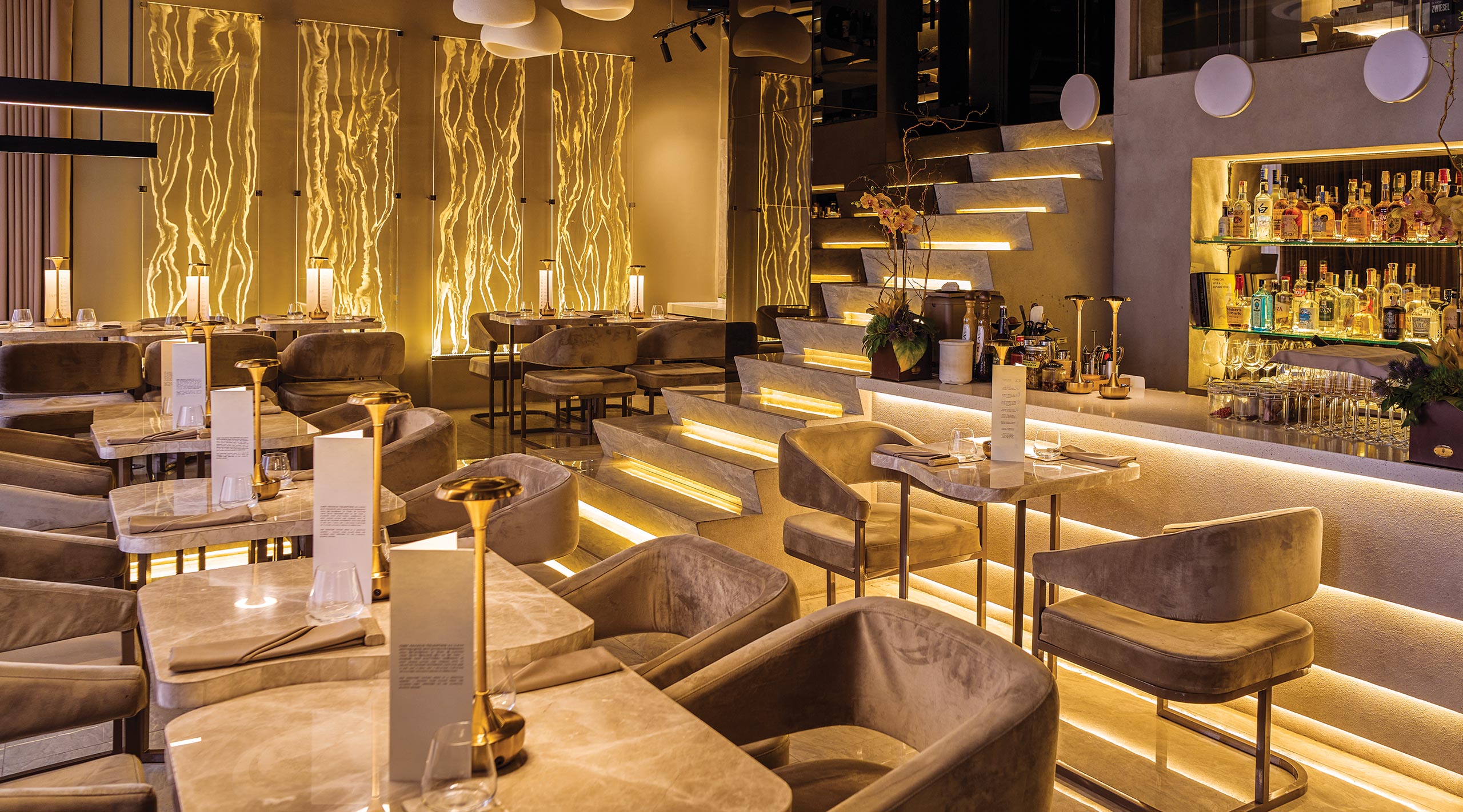 Những ý tưởng thiết kế nhà hàng Fine Dining sang trọng đón đầu trào lưu 2026