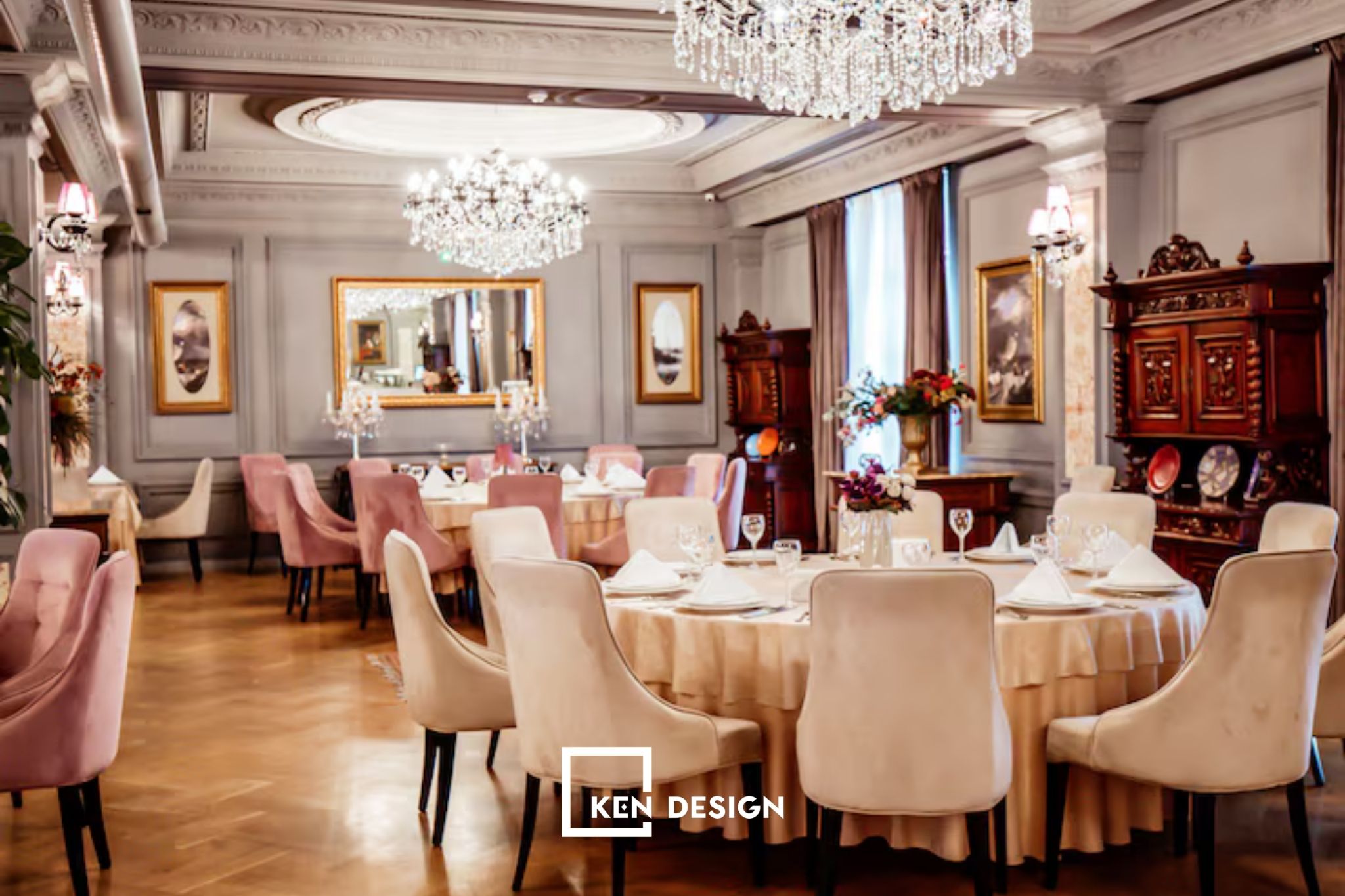 Cẩm nang thiết kế nhà hàng châu Âu từ A-Z