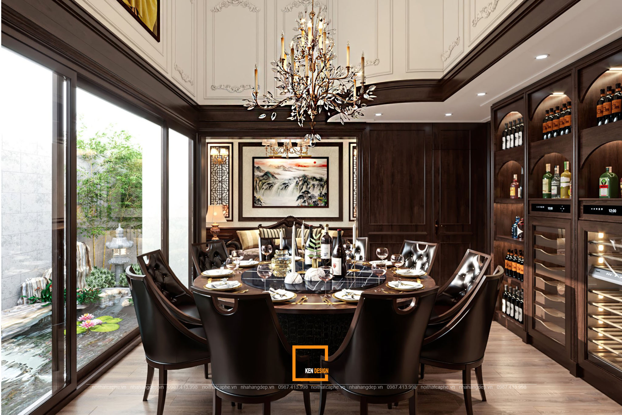 Cẩm nang thiết kế nhà hàng châu Âu từ A-Z