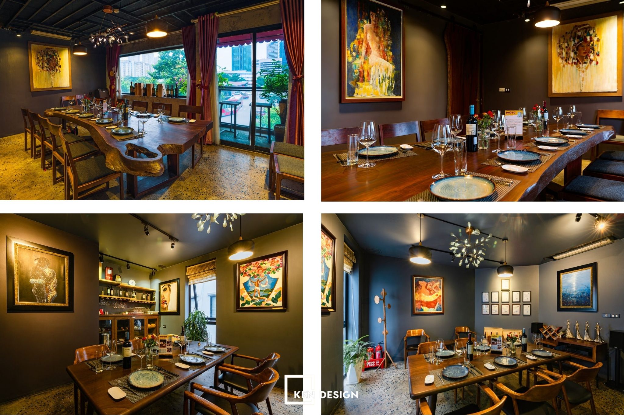 Tiêu chuẩn thiết kế nhà hàng châu Âu đẳng cấp